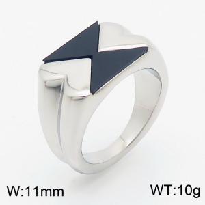 Stainless Steel Special Ring - KR110061-K