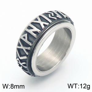 Stainless Steel Special Ring - KR110119-K