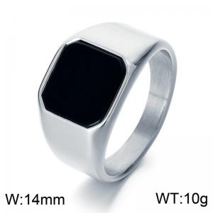 Stainless Steel Stone&Crystal Ring - KR110135-MZOZ
