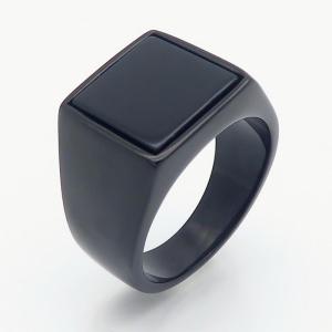 Stainless Steel Stone&Crystal Ring - KR110290-TZN
