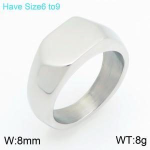 Stainless Steel Special Ring - KR114557-GC