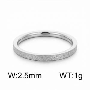 Stainless Steel Special Ring - KR114772-GC