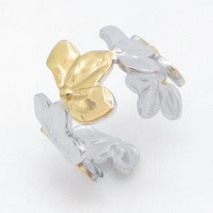 Stainless Steel Gold-plating Ring - KR115559-SP