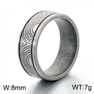 Stainless Steel Special Ring - KR115633-GC