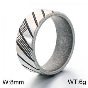 Stainless Steel Special Ring - KR115640-GC