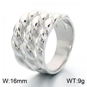 Stainless Steel Special Ring - KR115677-LK