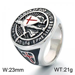 Stainless Steel Special Ring - KR115695-LK