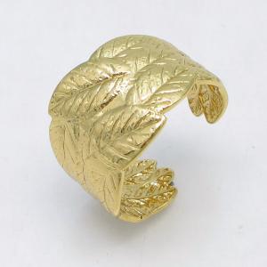 Stainless Steel Gold-plating Ring - KR115841-LM