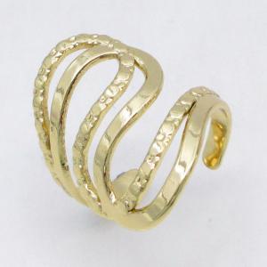 Stainless Steel Gold-plating Ring - KR115844-LM