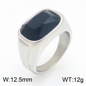 tainless Steel Stone&Crystal Ring - KR116217-HL