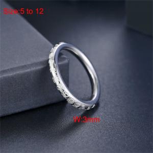Stainless Steel Special Ring - KR116609-WGDC