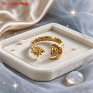 Stainless Steel Stone&Crystal Ring - KR116631-SXSJ