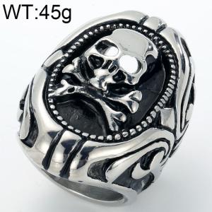 Stainless Steel Special Ring - KR19934-D