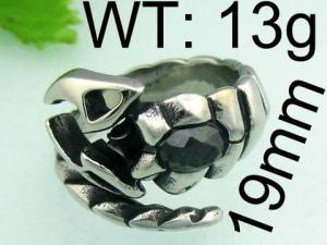 Stainless Steel Casting Ring - KR23761-TMT