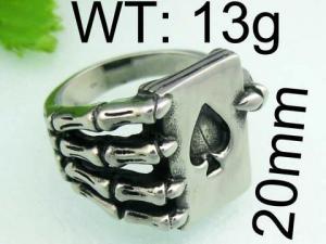 Stainless Steel Casting Ring - KR23764-TMT
