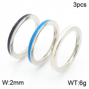 Stainless Steel Special Ring - KR28387-K