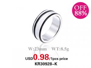 Loss Promotion Stainless Steel Jewelry Ring Weekly Special - KR30928-K