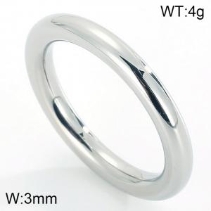 Stainless Steel Casting Ring - KR34642-K