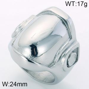 Stainless Steel Casting Ring - KR35817-K