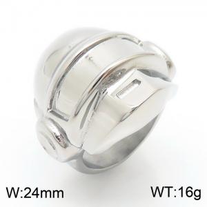 Stainless Steel Casting Ring - KR35818-K