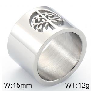 Stainless Steel Casting Ring - KR35878-K