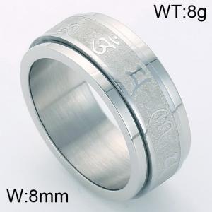 Stainless Steel Special Ring - KR38027-K