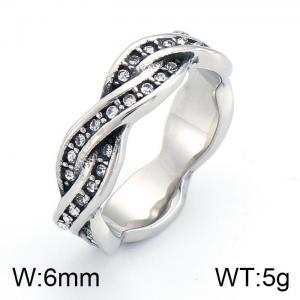 Stainless Steel Special Ring - KR43403-K