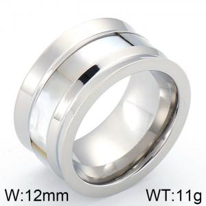 Stainless Steel Special Ring - KR43407-K