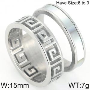 Stainless Steel Special Ring - KR44368-K