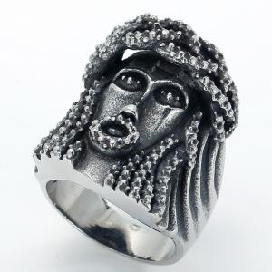 Stainless Steel Special Ring - KR44624-BD
