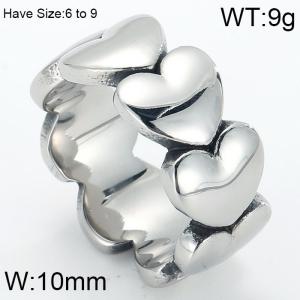 Stainless Steel Special Ring - KR45966-K