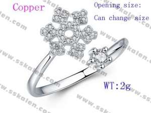 Stainless Steel Special Ring - KR52697-WG