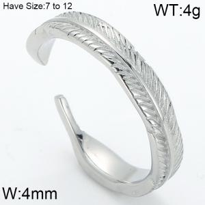Stainless Steel Special Ring - KR52754-K