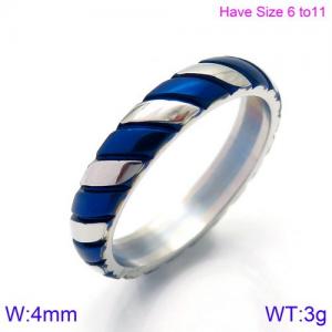 Stainless Steel Special Ring - KR82893-K
