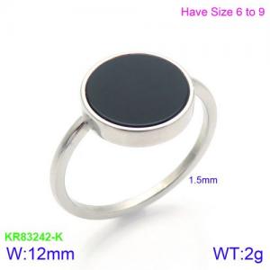 Stainless Steel Special Ring - KR83242-K