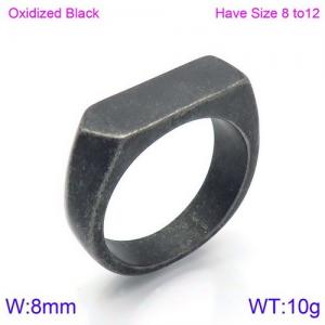 Stainless Steel Special Ring - KR86567-KHX