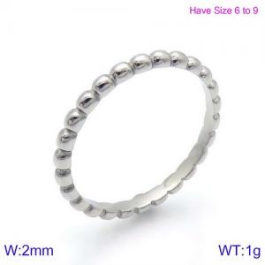 Stainless Steel Special Ring - KR91529-K