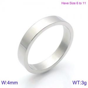 Stainless Steel Special Ring - KR91537-K