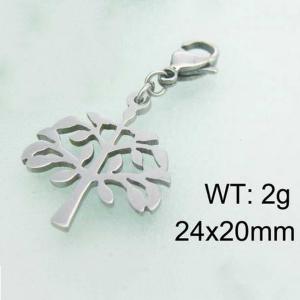 Stainless Steel Charms with Lobster - KRP1591-Z