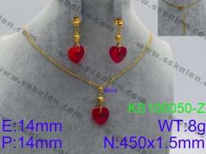 SS Jewelry Set(Most Women) - KS100050-Z