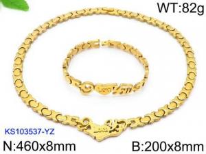 SS Jewelry Set(Most Men) - KS103537-YZ