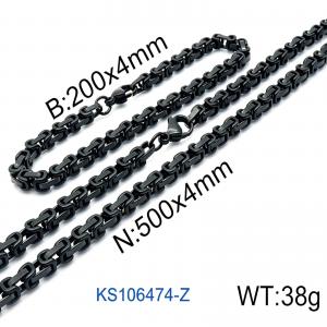 SS Jewelry Set(Most Men) - KS106474-Z