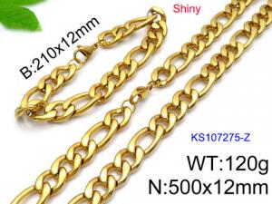 SS Jewelry Set(Most Men) - KS107275-Z