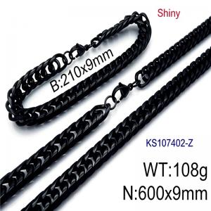 SS Jewelry Set(Most Men) - KS107402-Z
