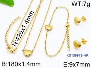 SS Jewelry Set(Most Women) - KS109979-HR