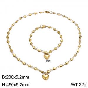 SS Jewelry Set(Most Women) - KS113576-Z