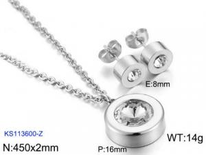 SS Jewelry Set(Most Women) - KS113600-Z