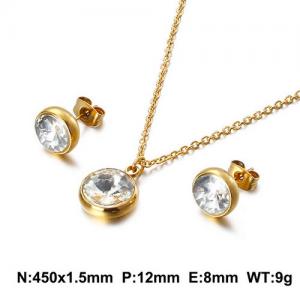 SS Jewelry Set(Most Women) - KS115003-Z