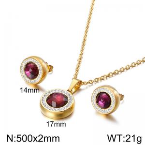 SS Jewelry Set(Most Women) - KS115029-Z