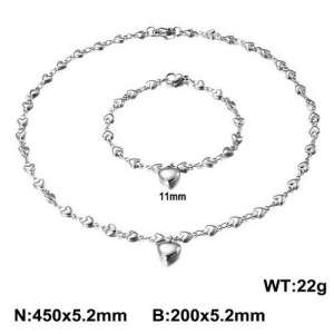 SS Jewelry Set(Most Women) - KS115057-Z